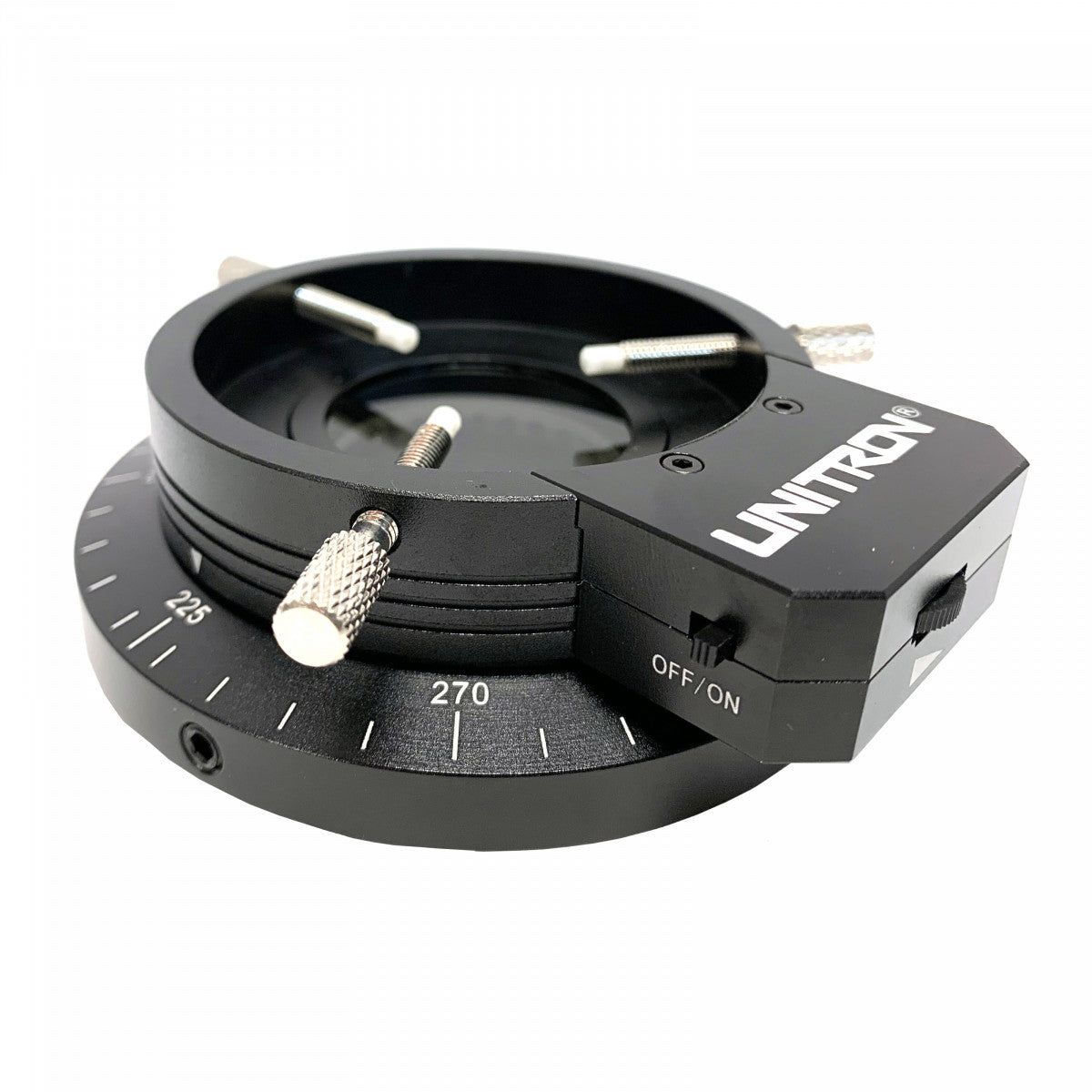 Unitron LED Ring illuminator, variable intensity, with polarizer, 62mm I.D.