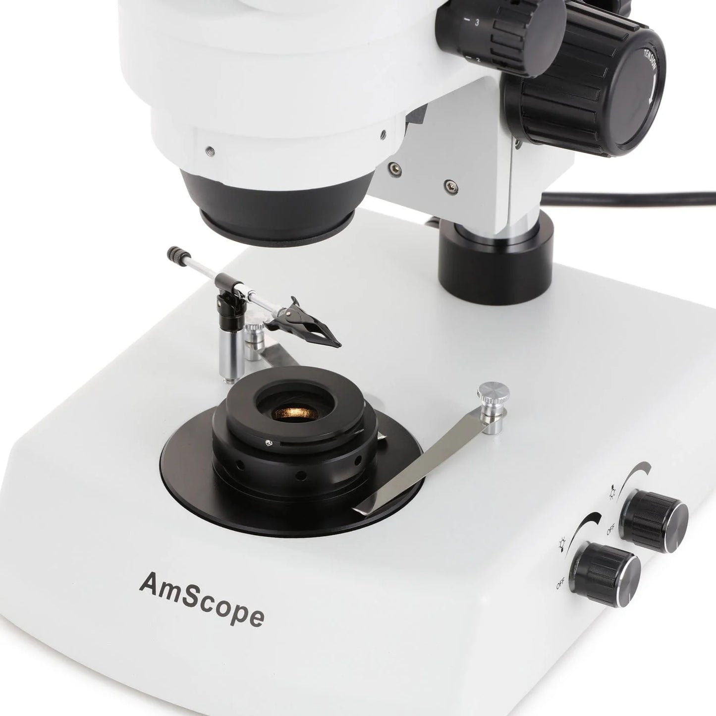 AmScope 3.5X-90X Jewelry Gem Stereo Microscope + Dual Halogen + 5MP USB Camera