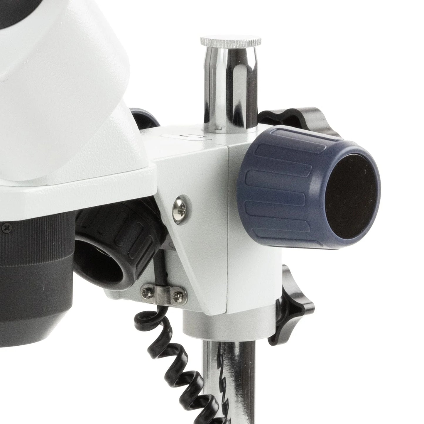 Euromex EduBlue Series Portable Binocular Stereo Microscope 20X-40X Magnification on Pillar Stand