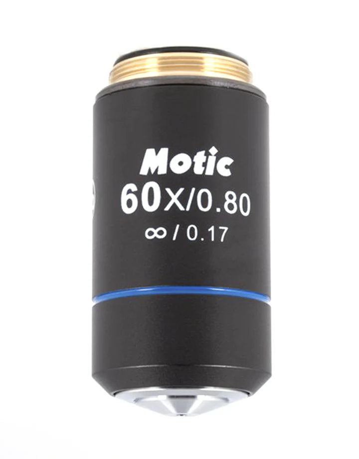 EC Plan Achromat Objectives for Motic BA210 & BA310 Microscope Series