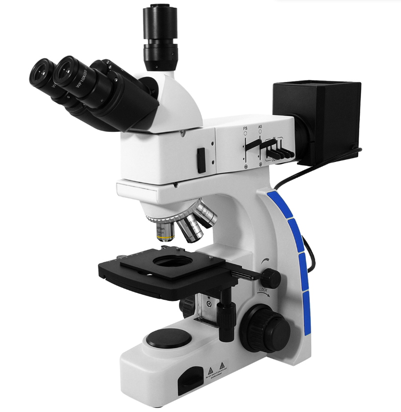 Binocular Metallurgical Microscope Reflected Light 100x - 800x