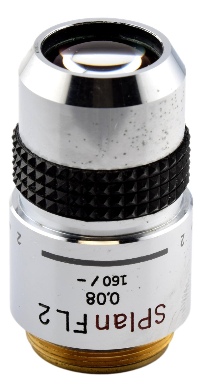 Olympus SPlan FL 2X Fluorite Microscope Objective