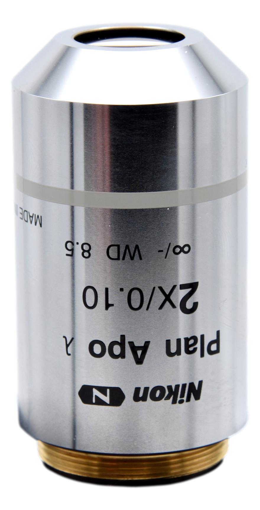 Nikon Plan Apo Lambda 2x Microscope Objective