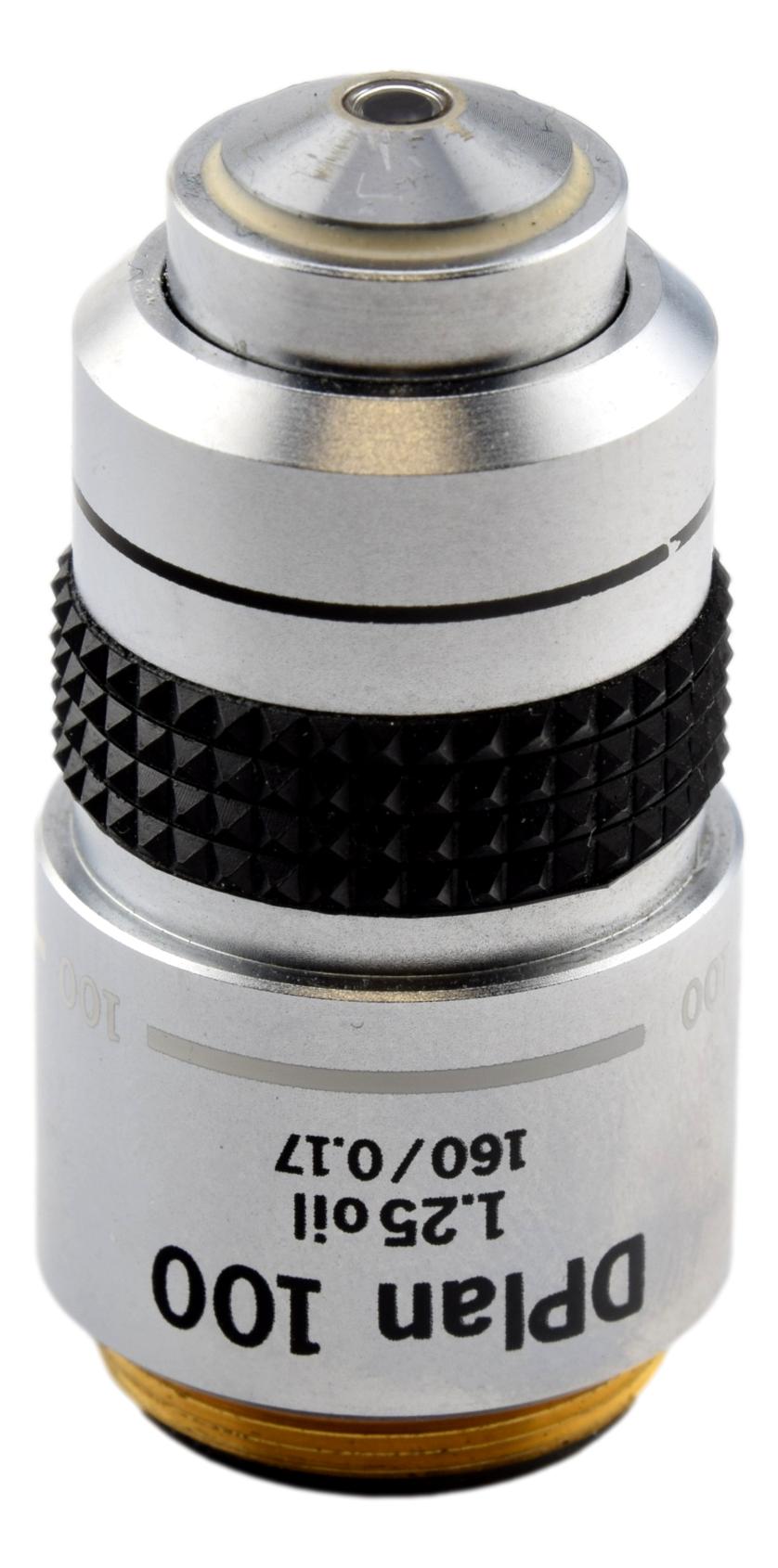 Olympus DPlan 100x Oil Microscope Objective - 1-LB594