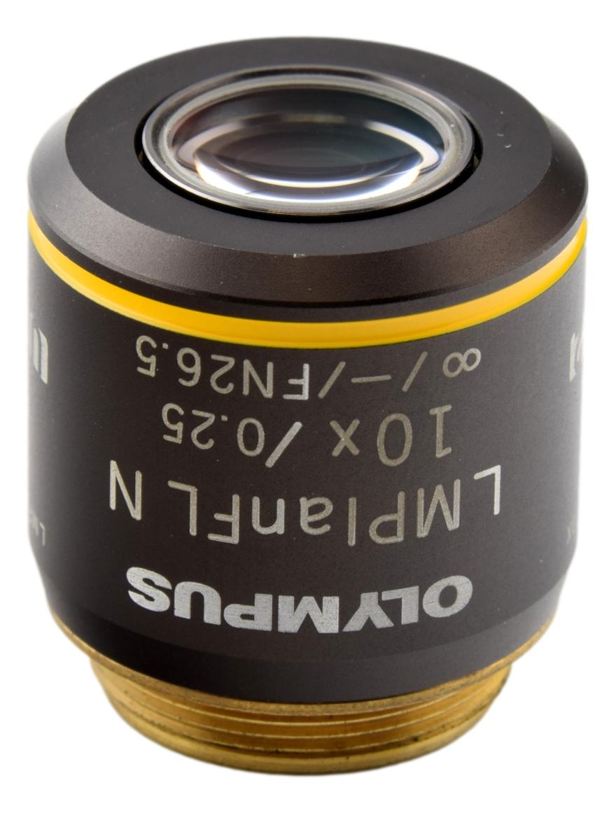 Olympus LMPlanFL N 10x Microscope Objective – Microscope Central