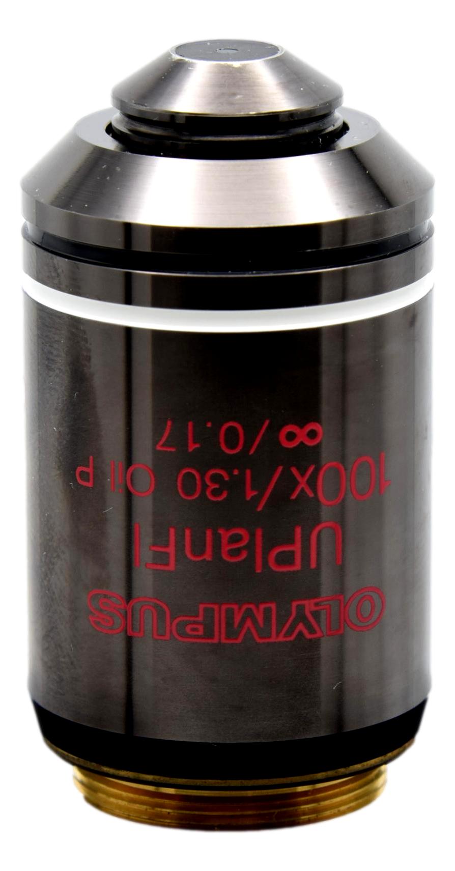 Olympus UPlanFL 100x Oil POL Microscope Objective
