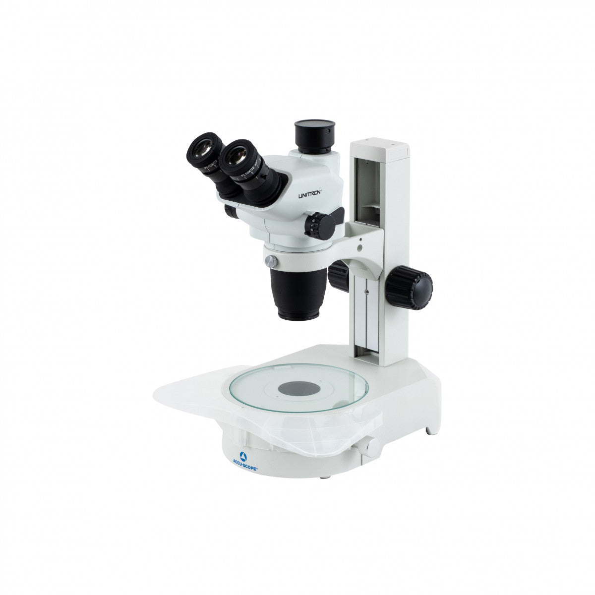 Unitron Z645 Stereo Microscope On LED Diascopic Stand - Trinocular