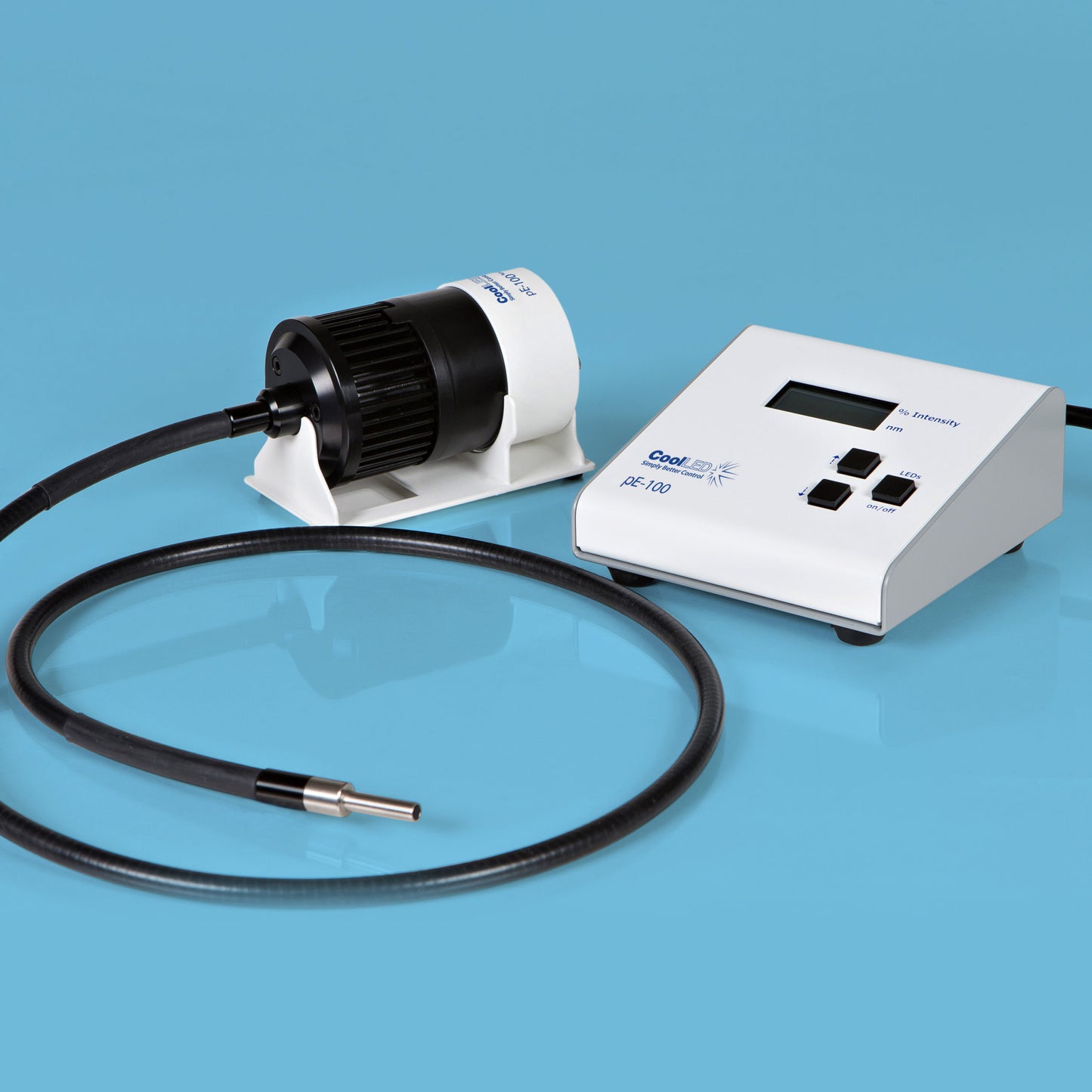 CoolLED pE-100 | Single-Wavelength (660nm) Fluorescence LED Illumination System
