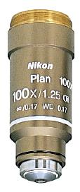 Nikon 100x Oil Plan Achromat Microscope Objective