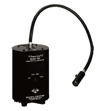 Dolan Jenner Fiber-Lite Model 190 Convection Cooled Single Gooseneck Illuminator - 190-1 - Microscope Central