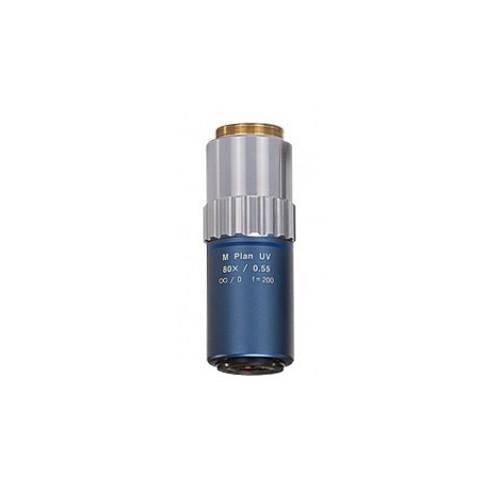 Mitutoyo 80x M Plan APO UV Objective - 378-839-5 – Microscope Central