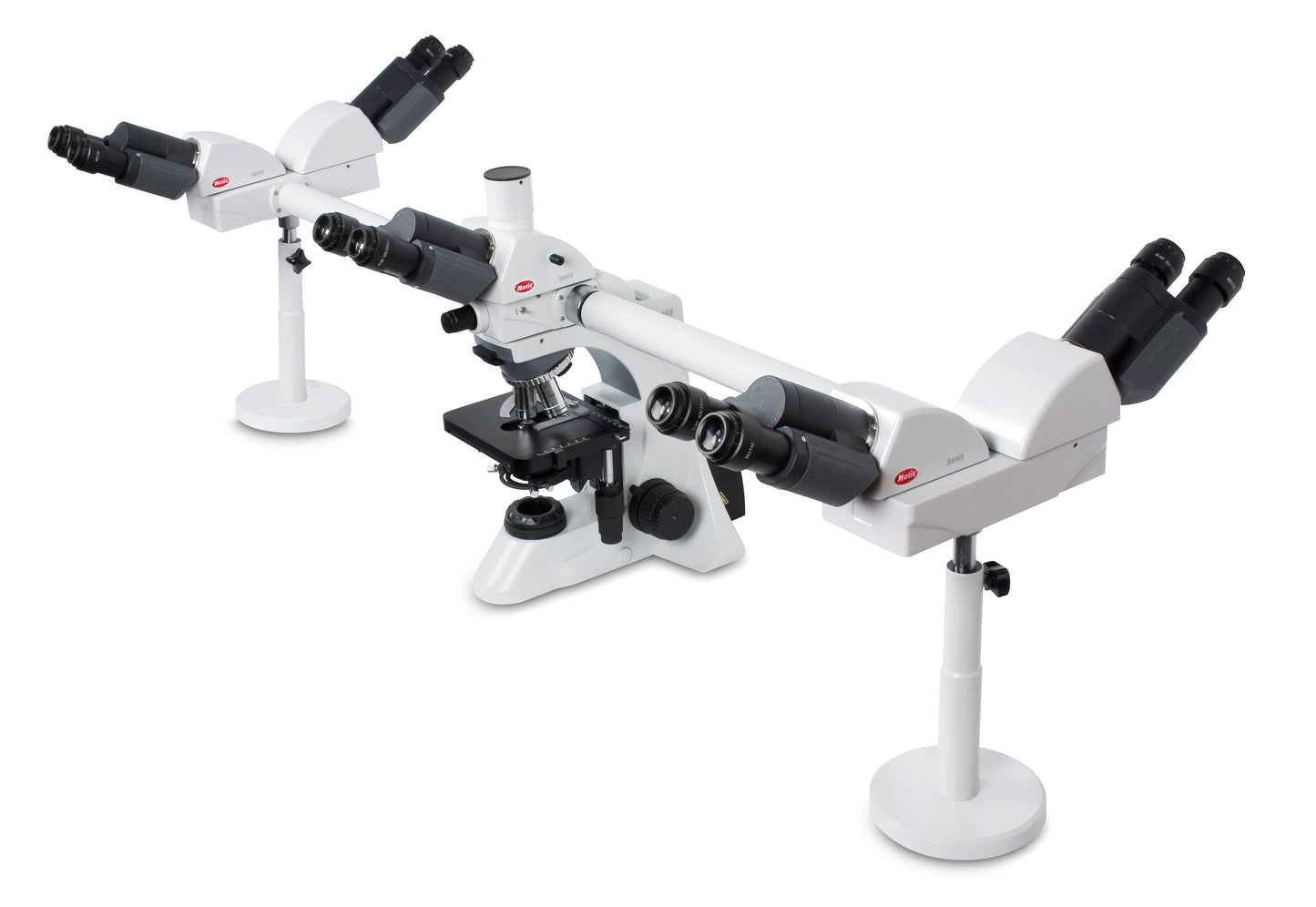 Motic BA410 5 Head Pathology Microscope