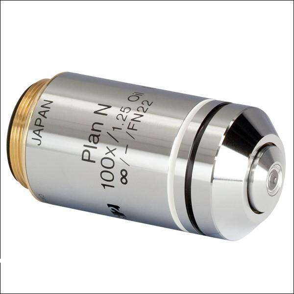 Olympus PLN Plan Achromat 100x Microscope Objective
