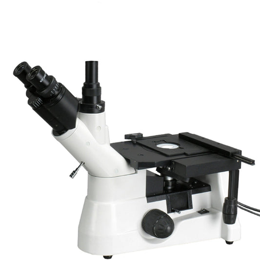 AmScope  40X-800X Super Widefield Polarizing Metallurgical Inverted Microscope