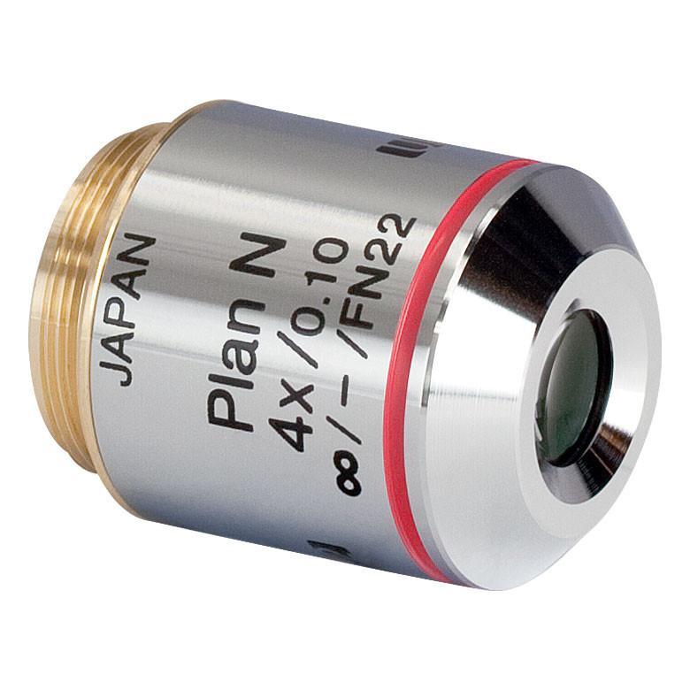 Olympus PLN Plan Achromat 4x Microscope Objective