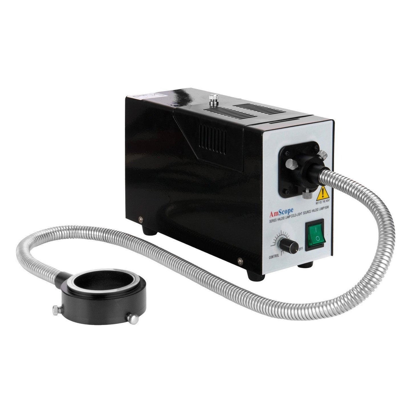 150W Fiber Optic Microscope Ring Light Illuminator for Stereo Microscopes