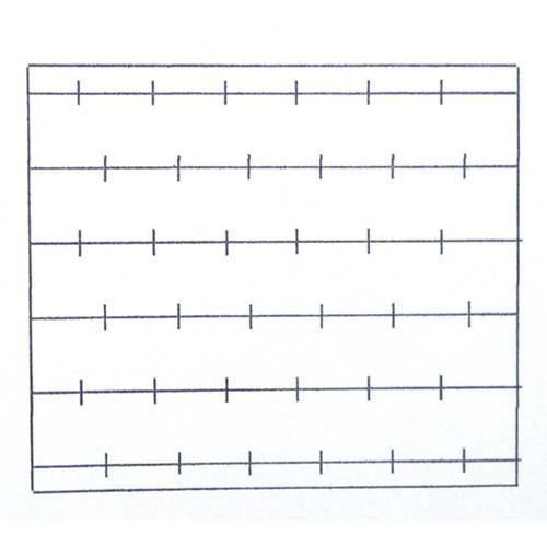 Merz Interrupted Straight Line Reticle No Scale KR-803A