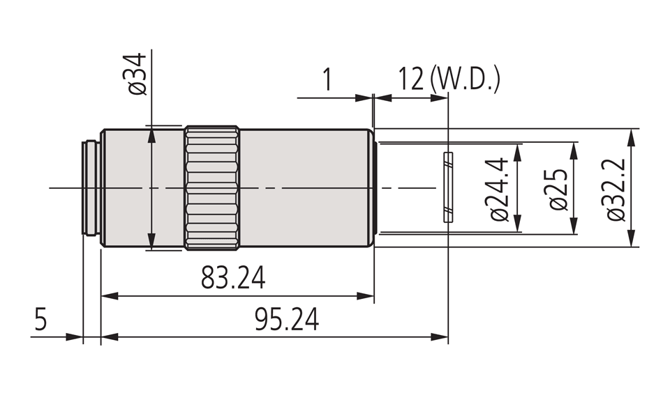 Mitutoyo 100x LCD Plan APO NIR Objective - 378-754-5