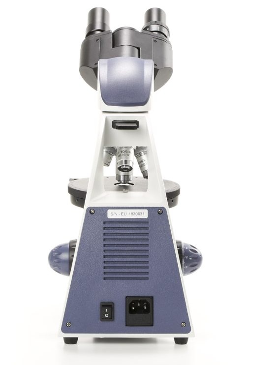 Euromex BioBlue Binocular Polarizing Microscope Rear