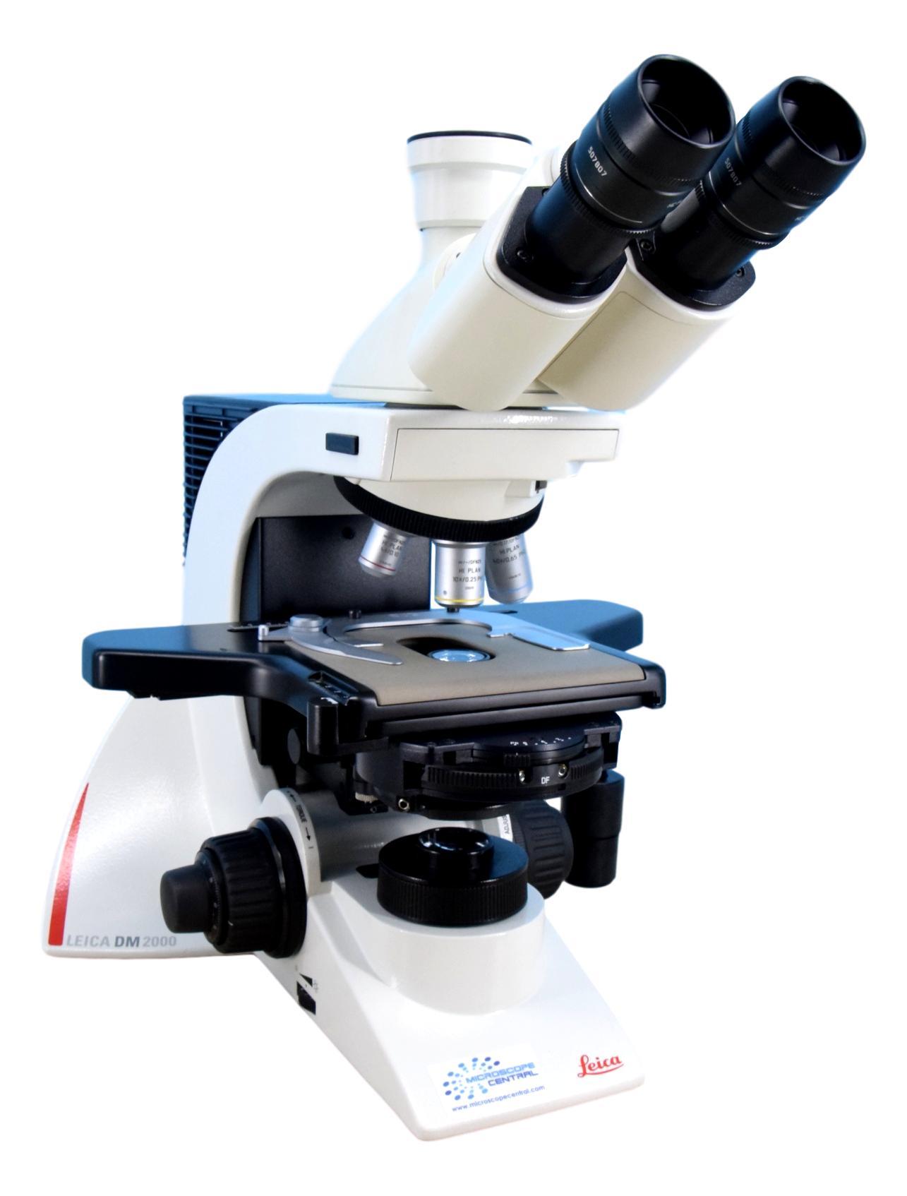 Leica DM2000 Phase Contrast Microscope Trinocular