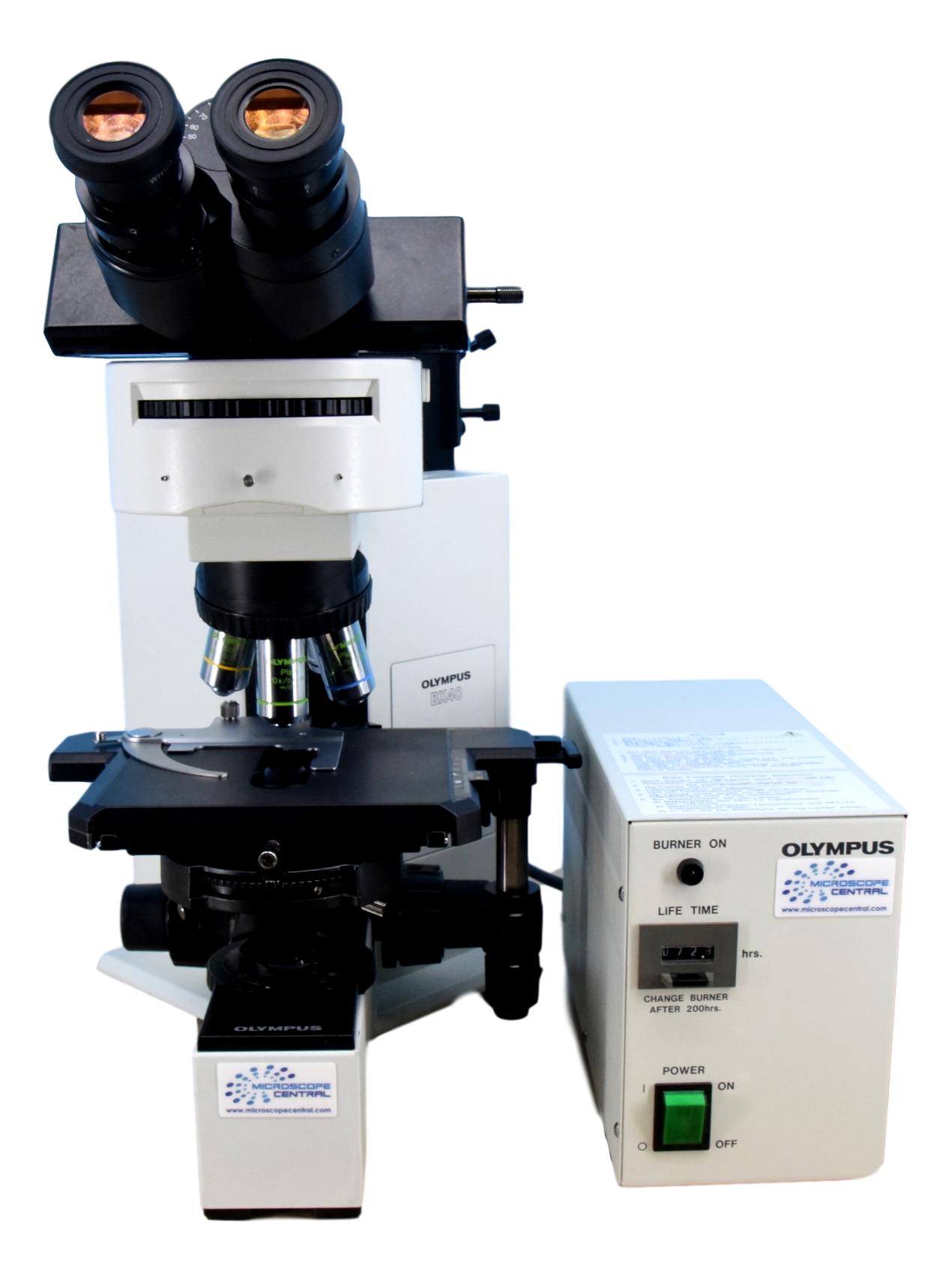 Olympus BX40 Phase Contrast Fluorescence Microscope