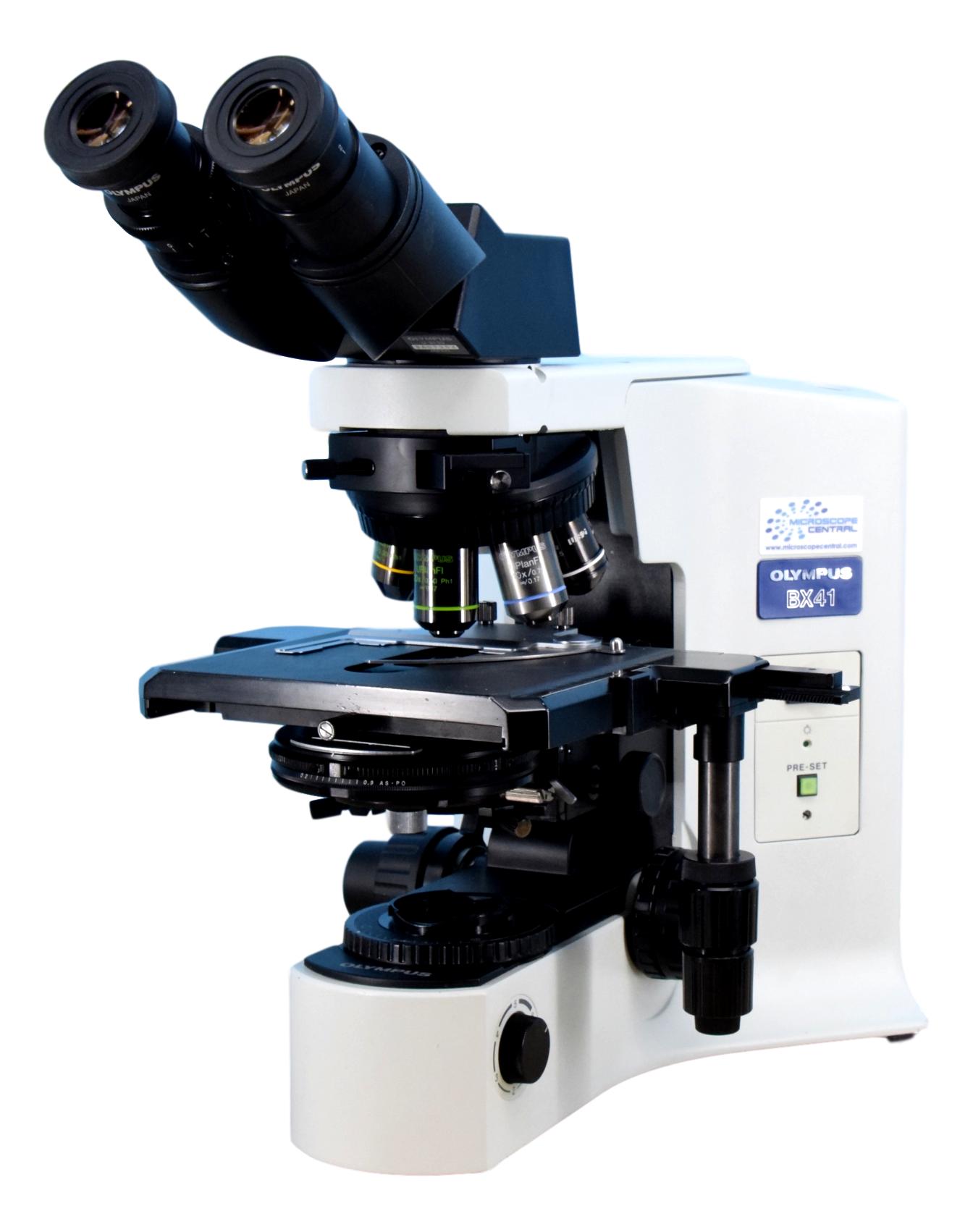 Olympus BX41 DIC Microscope