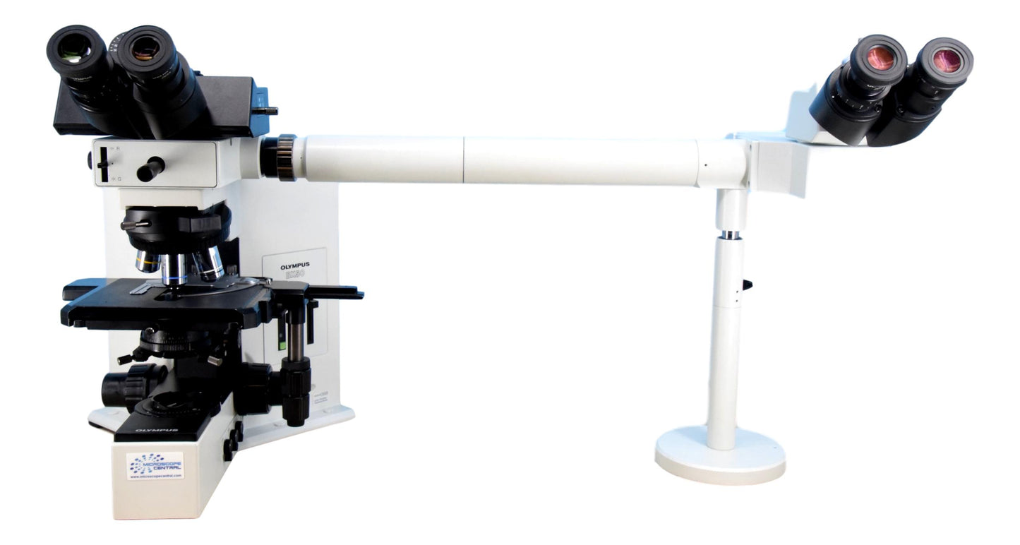 Olympus BX50 Dual Viewing Side-By-Side Microscope