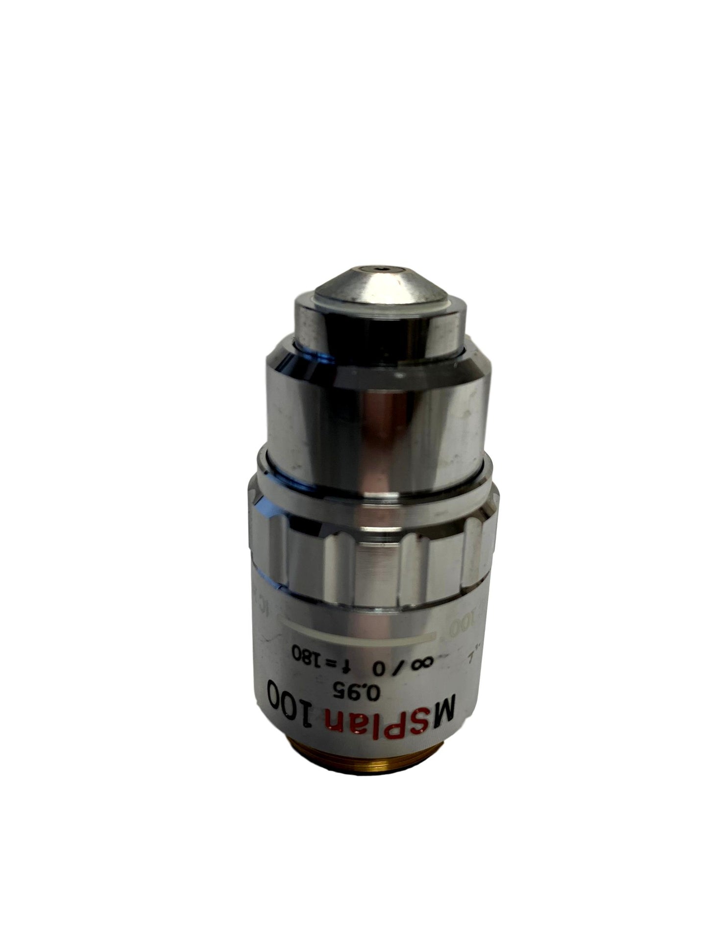 Olympus MSPlan 100x Metallurgical Microscope Objective