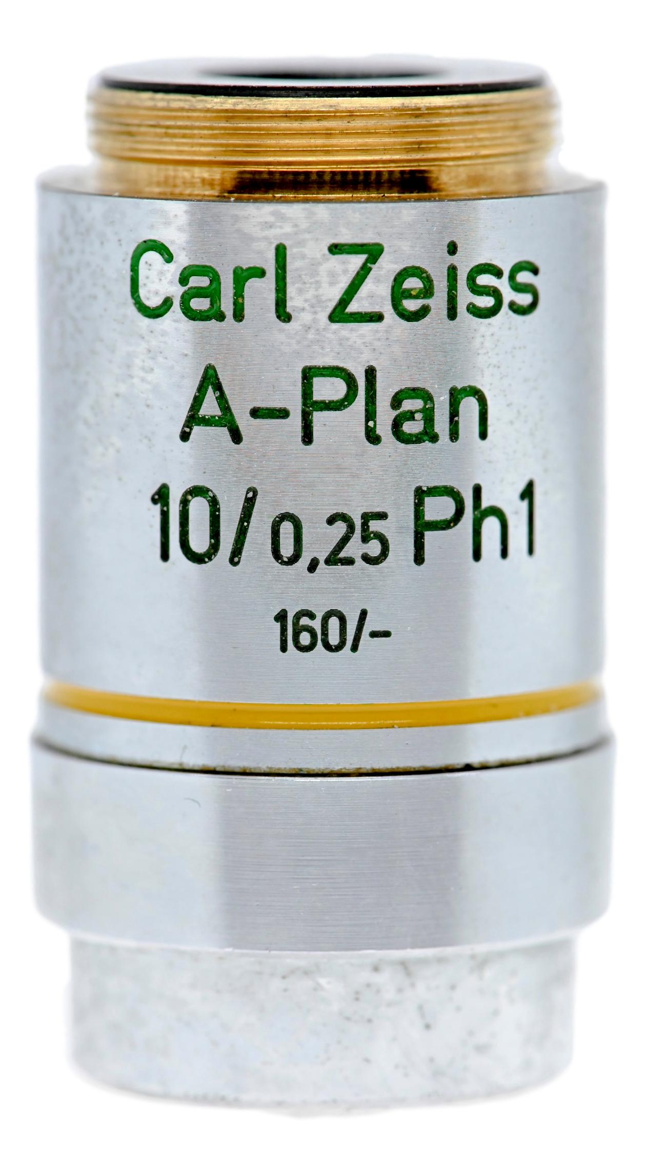 Zeiss A-Plan 10x Phase Contrast Objective – Microscope Central
