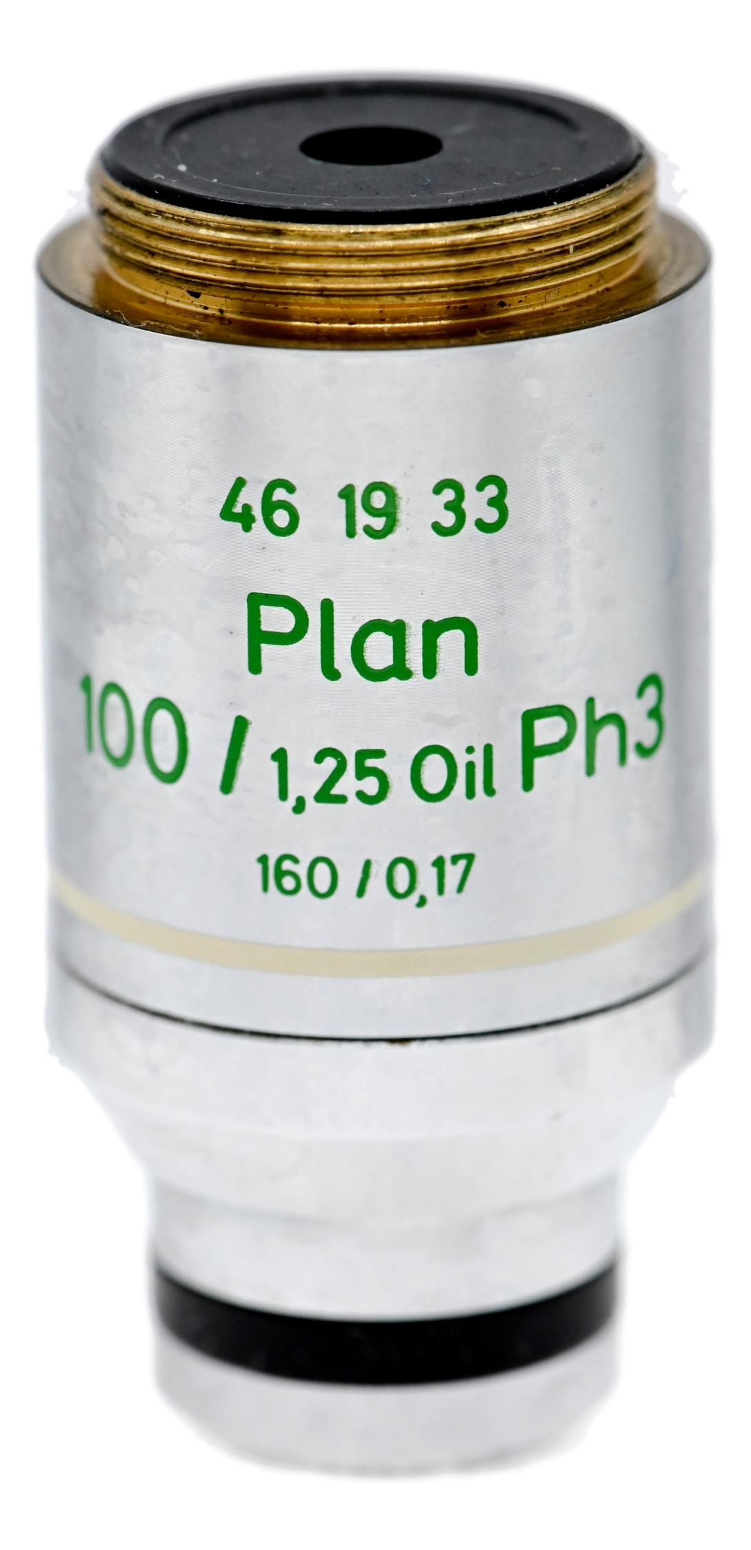 Zeiss Plan 100x Phase Contrast Oil Objective
