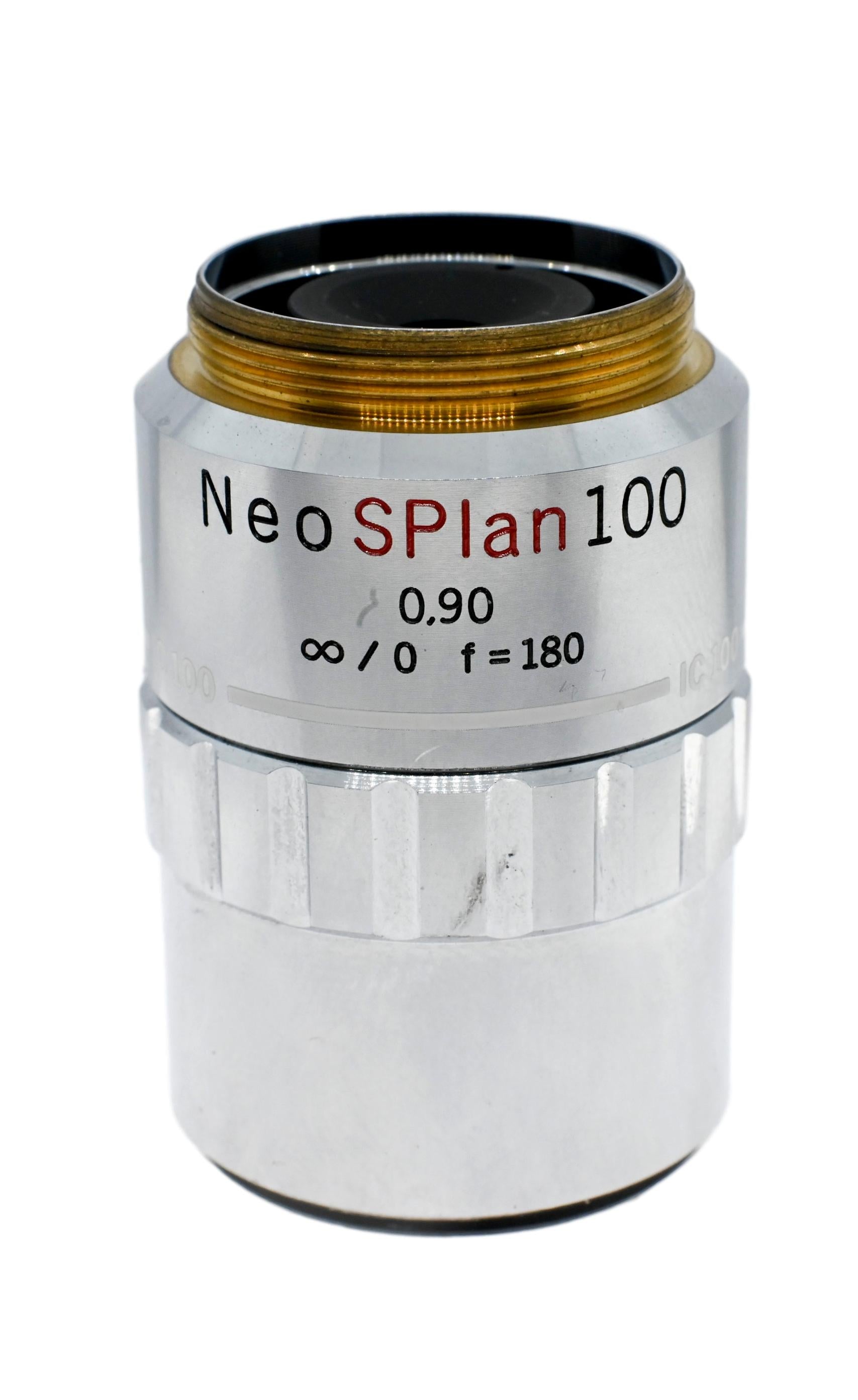 Olympus NeoSPlan 100x Metallurgical Objective – Microscope Central