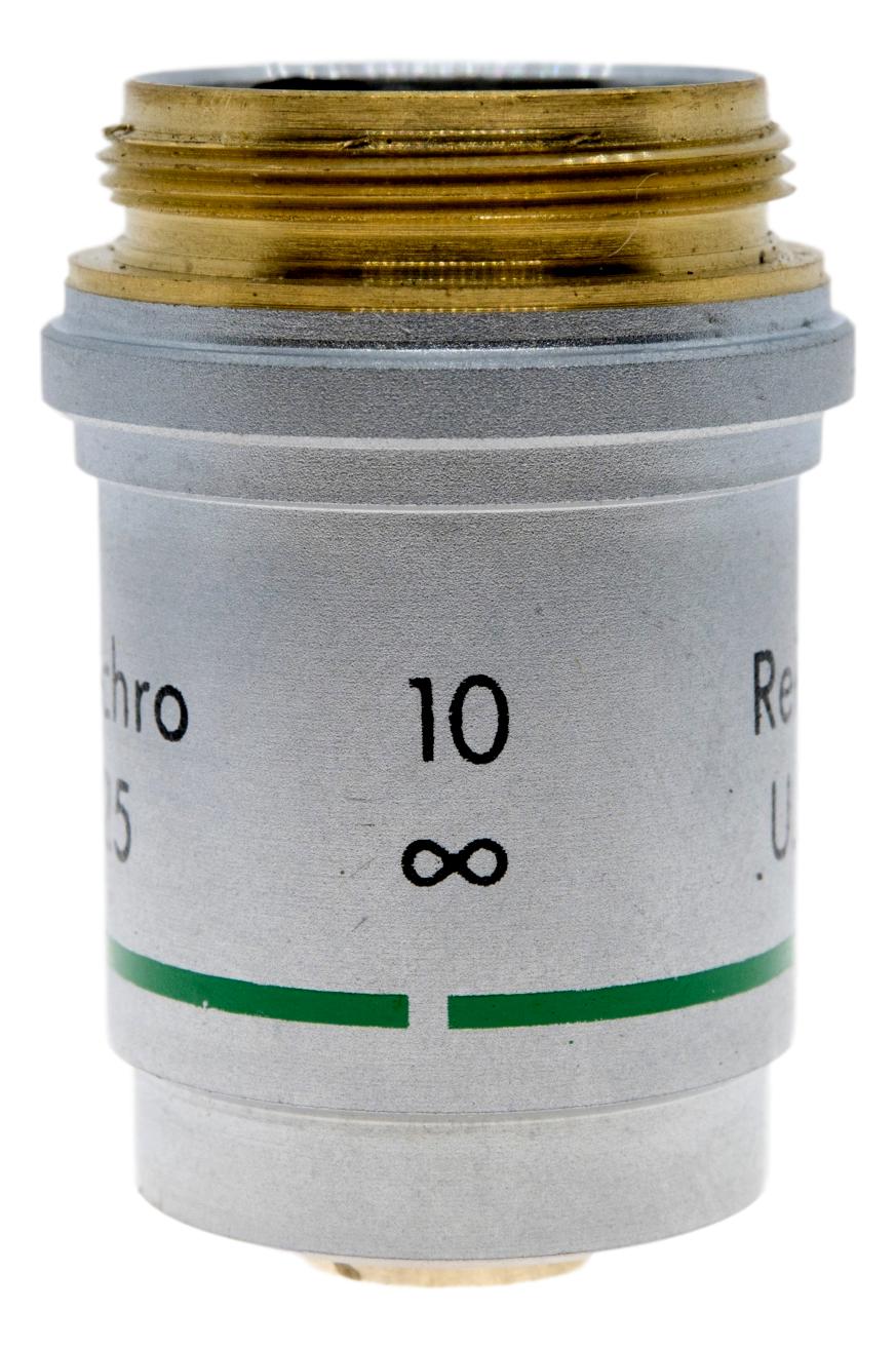 Reichert 10x Plan Achro Infinity Corrected Objective Catalog #: 1127
