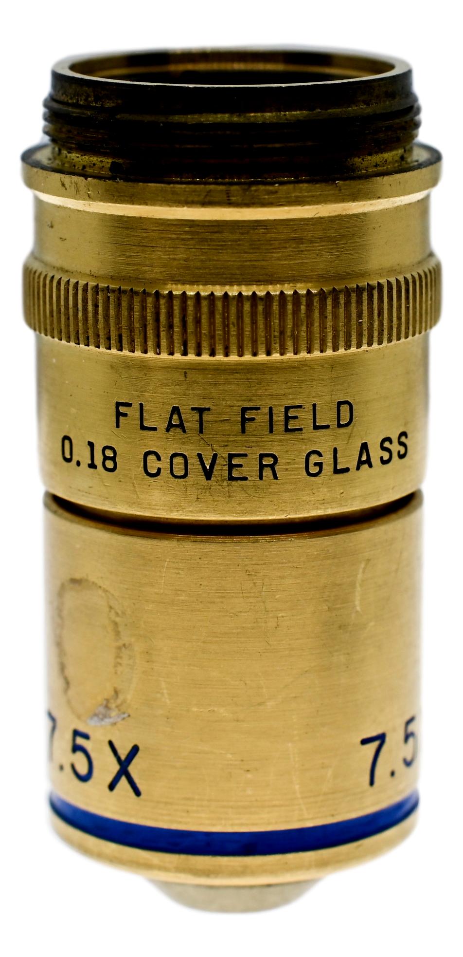 Bausch & Lomb 7.5x Apochromat Flat Field Objective