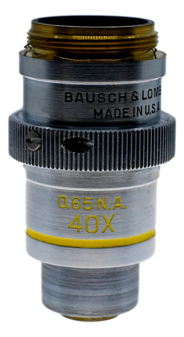 Bausch & Lomb 40x PlanAchromat Objective