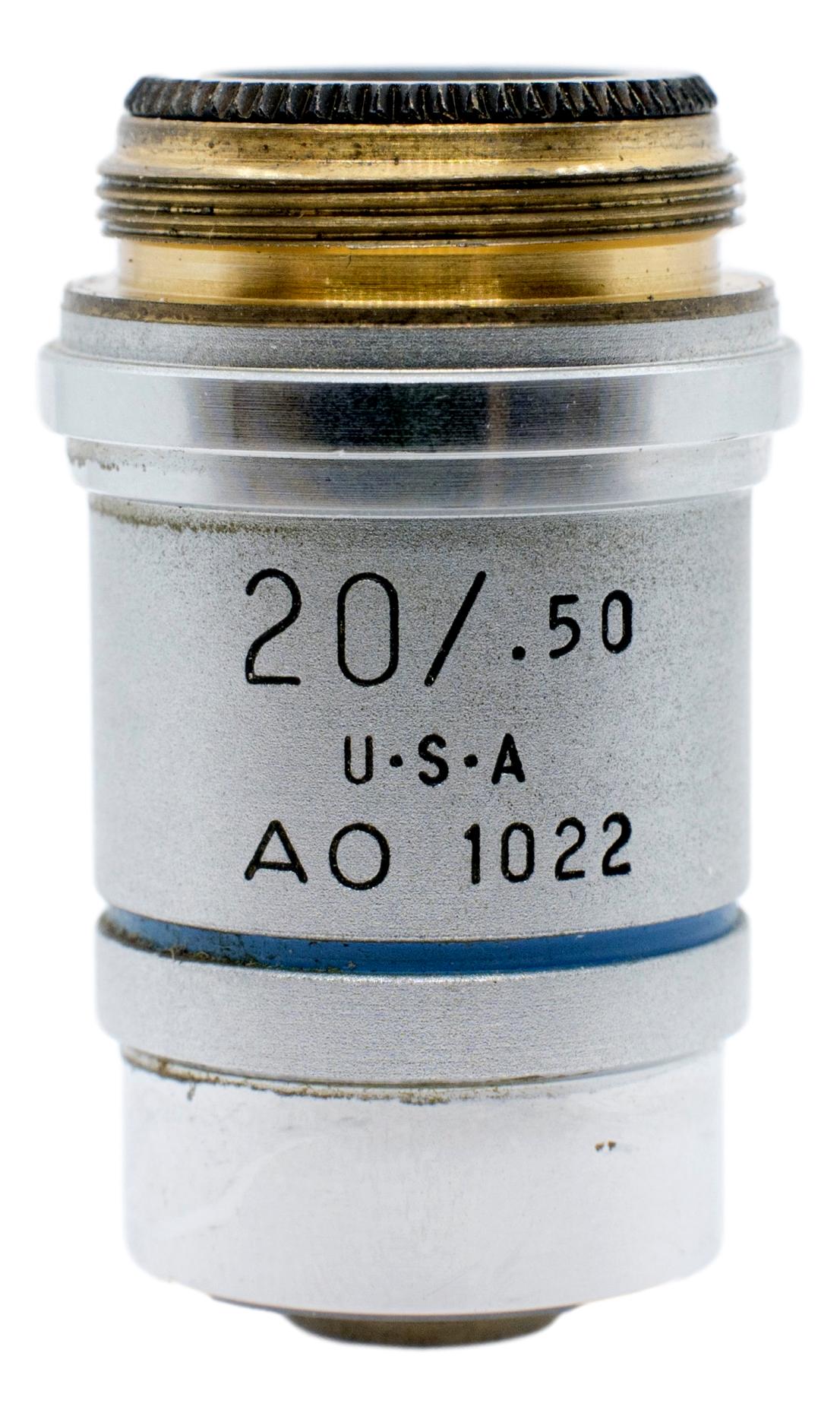 American Optical / AO 20x Plan Achromat Objective