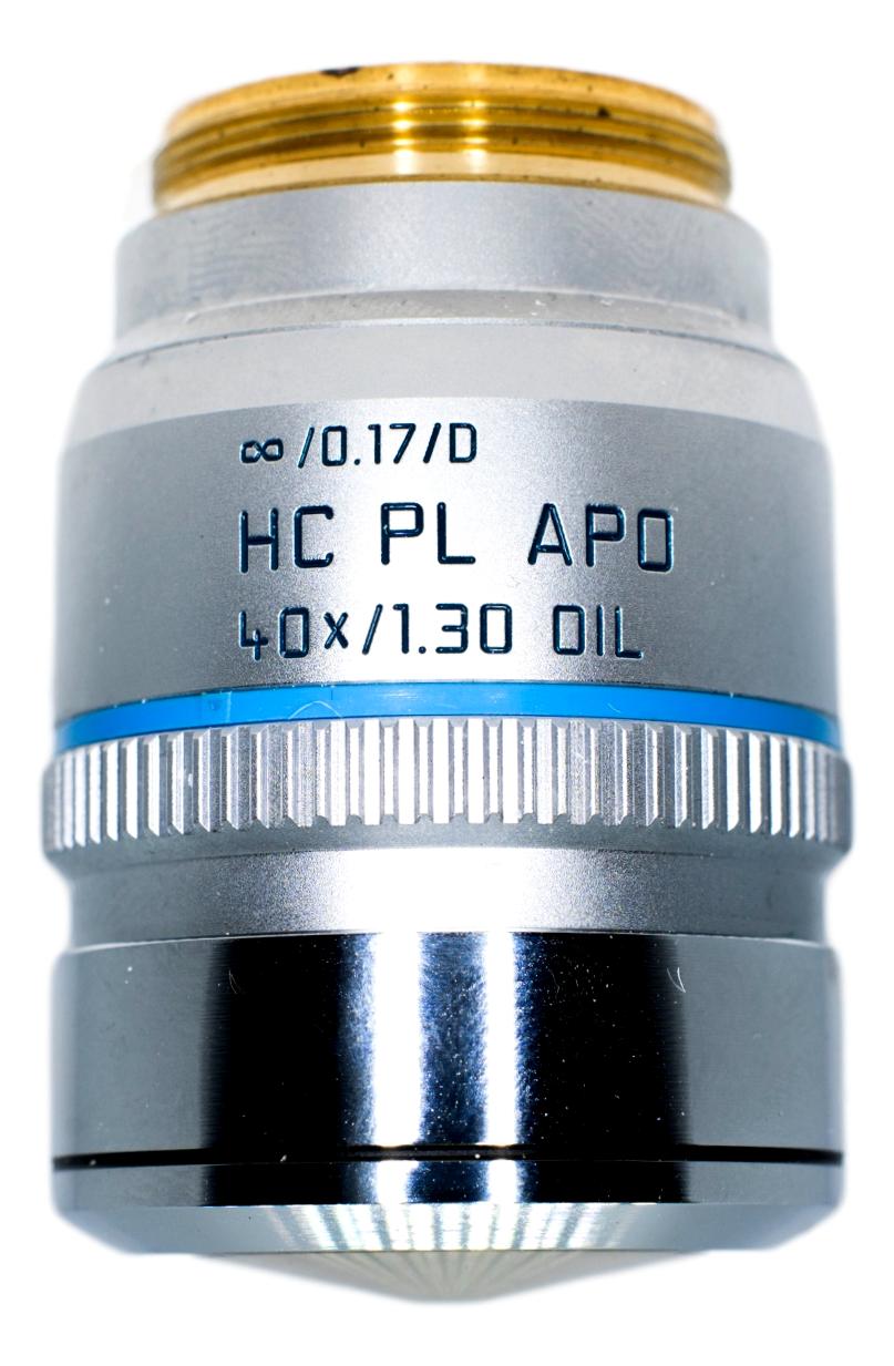 Leica 40x HC PL APO Oil Objective