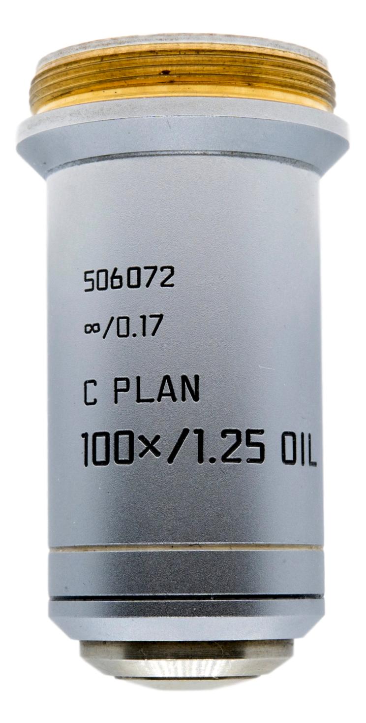 Leica 100x Oil C Plan Objective