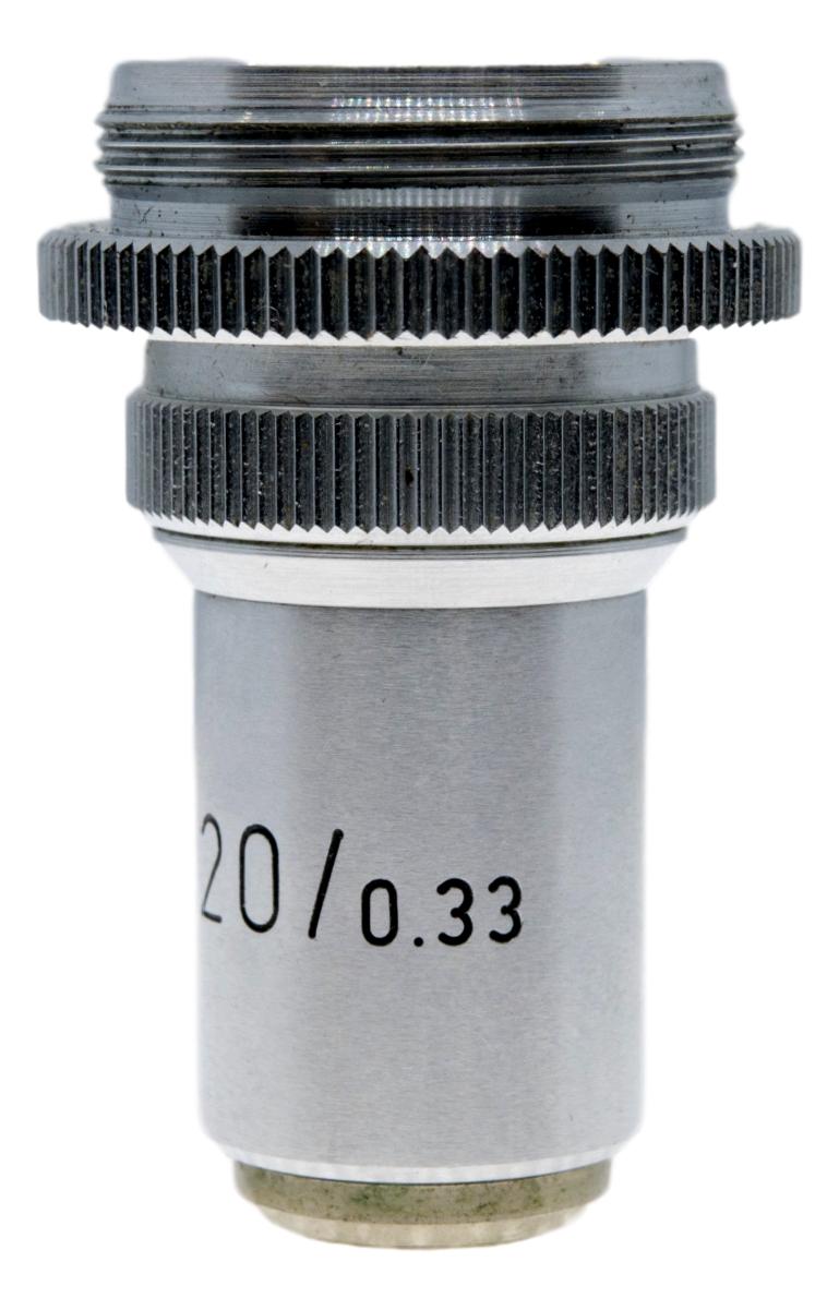 Leitz 20x UM Iris Diaphragm Objective