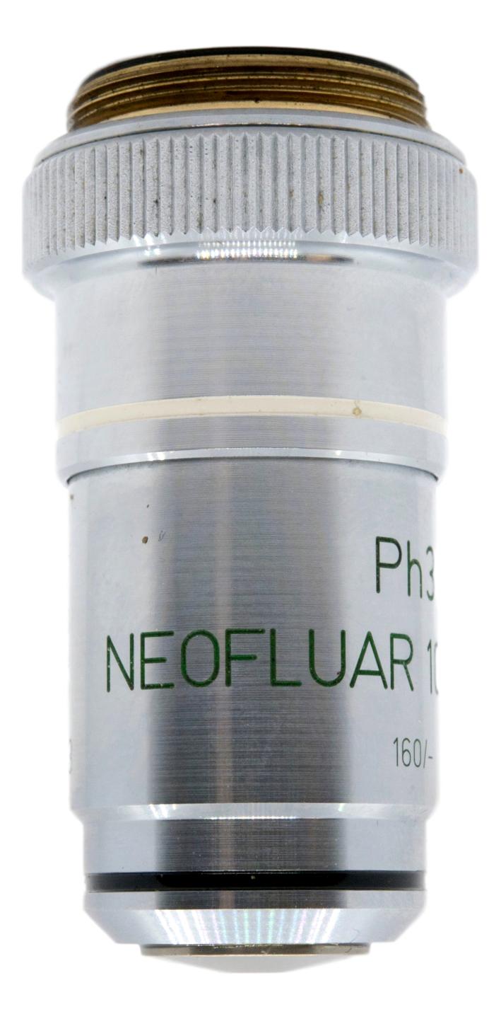 Zeiss 100x NEOFLUAR Phase 3 Oil Objective