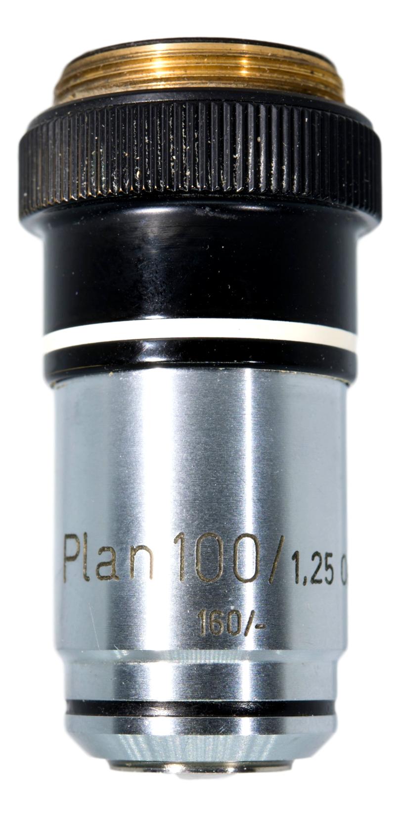 Zeiss Plan 100x Oil Objective