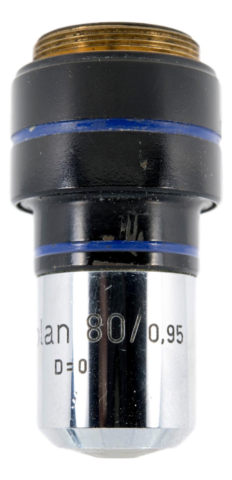 Zeiss 80x Epiplan Objective Cat. #: 5236599