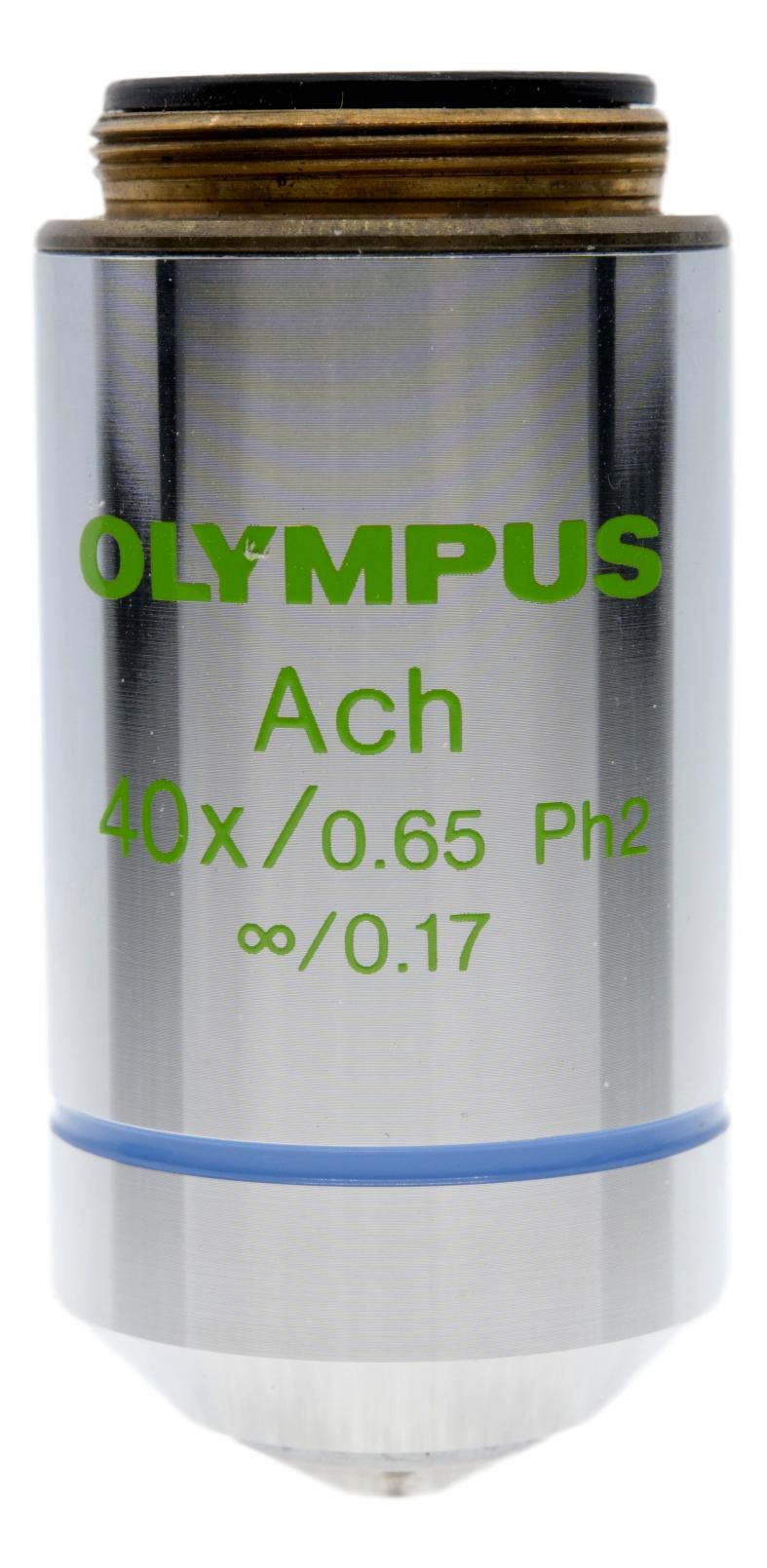 Olympus 40x Ach Infinity Corrected Phase-Contrast 2 Objective