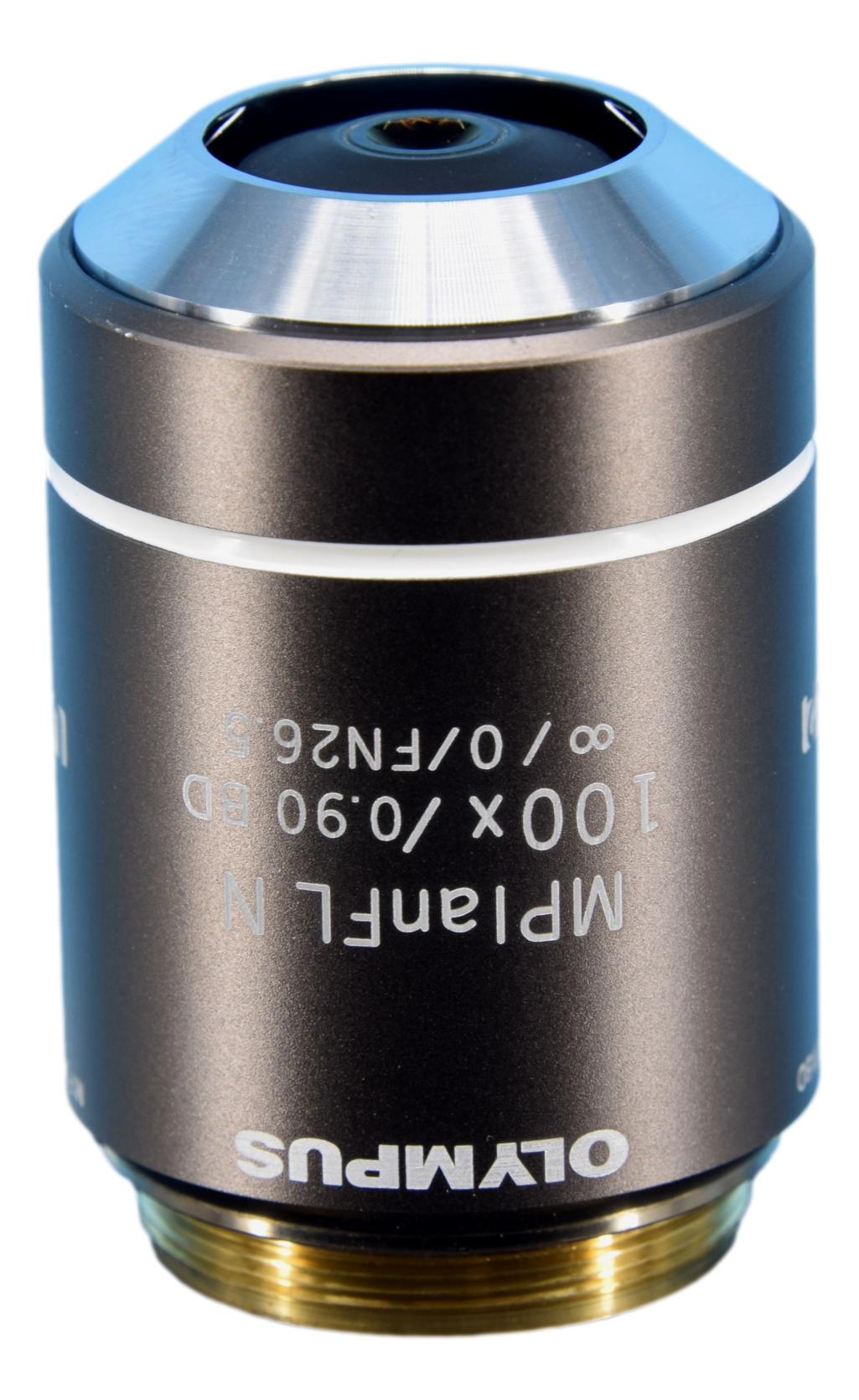 Olympus MPlanFL N 100x BD Microscope Objective – Microscope Central