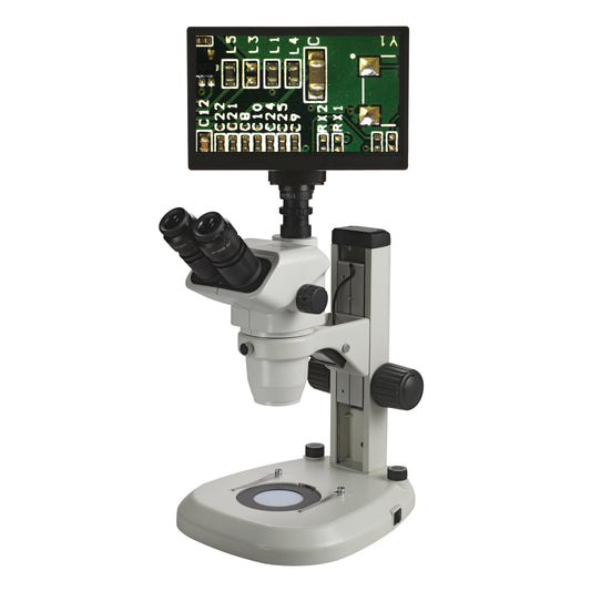 Stereo Microscope With Screen