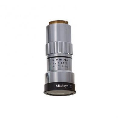 Mitutoyo 1x M Plan APO Brightfield Objective - 378-800-12