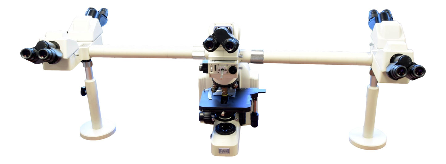 Nikon E400 5 Head Pathology Microscope