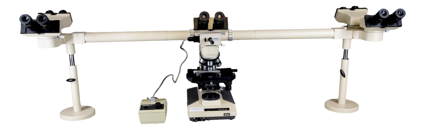 Olympus BH-2 5 Head Teaching Microscope