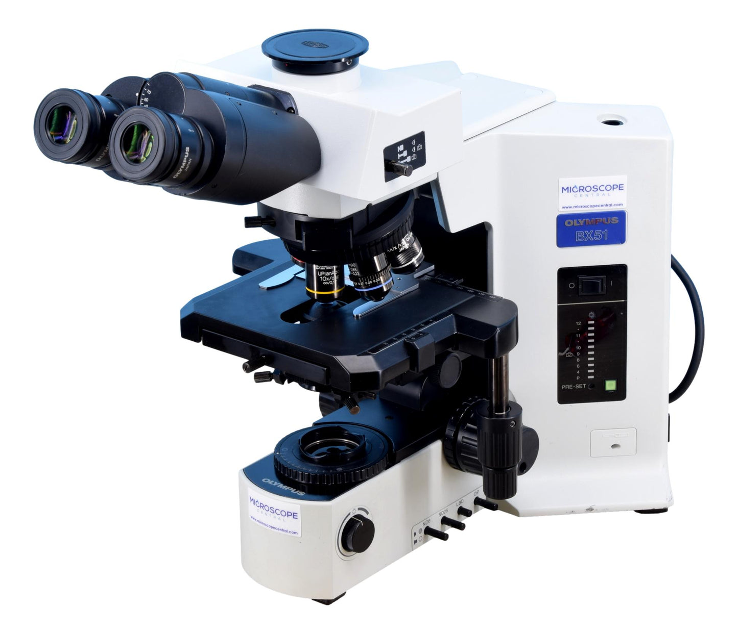 Olympus BX51 With Super Wide Field Trinocular Head - Plan APO