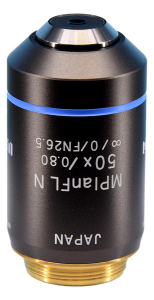 Olympus MPlanFL N 50x Microscope Objective – Microscope Central