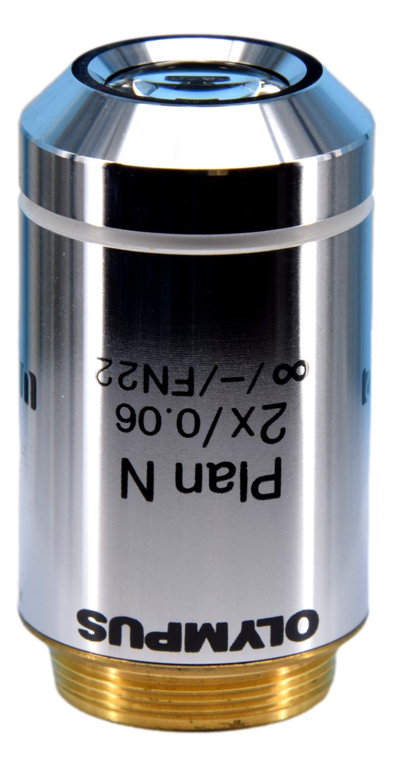 Olympus Plan N 2x Microscope Objective